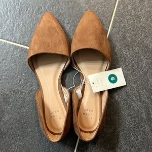 A New Day brown flats